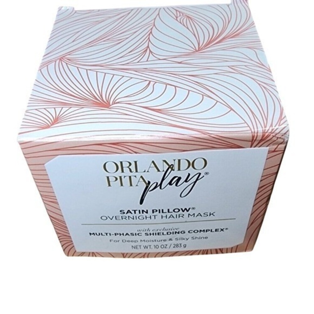 Orlando Pita Play Satin Pillow Overnight Hair Mask 10 oz New in Box